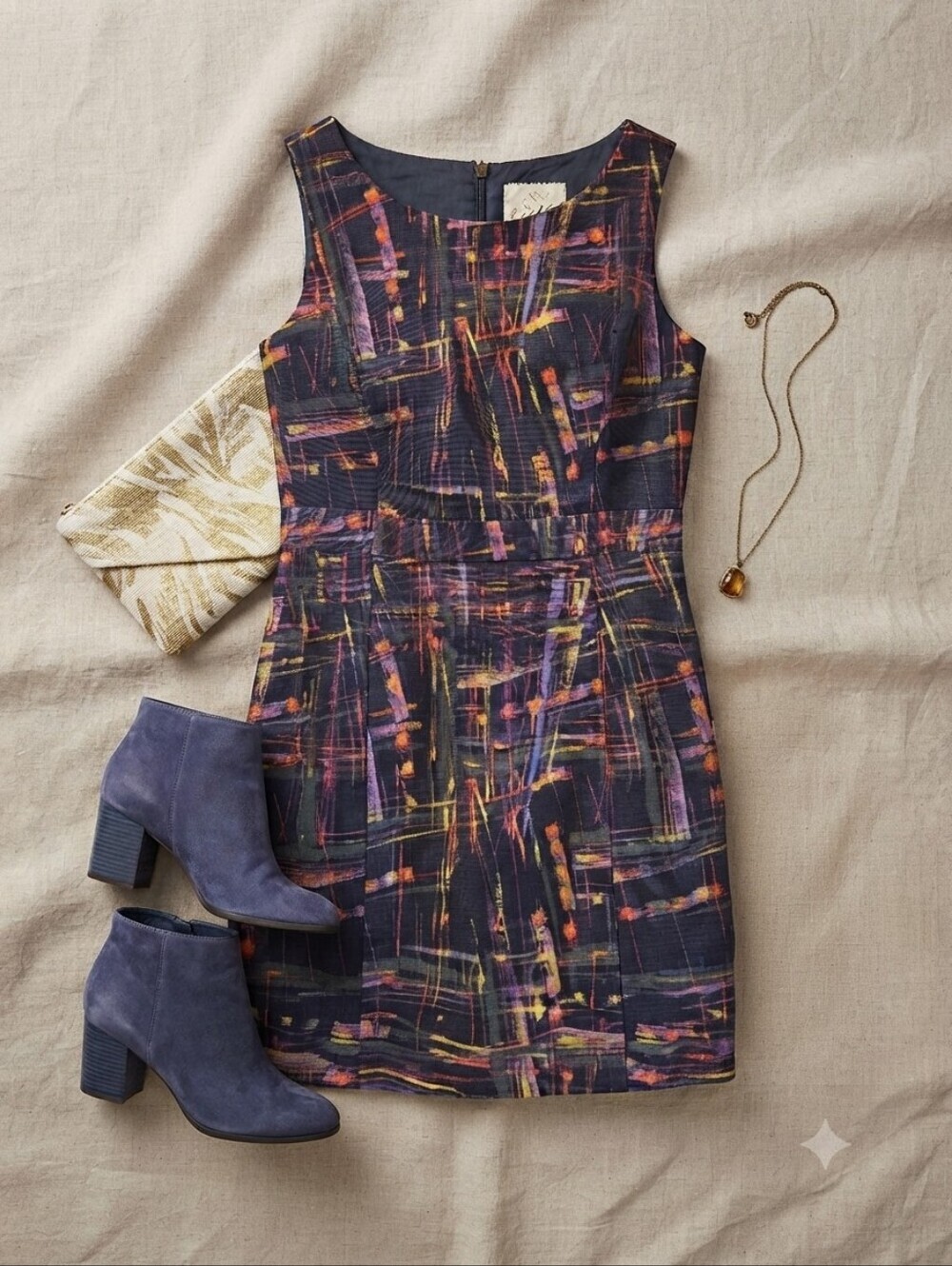 Anthropologie Tabitha Expressionist Sheeth Dress